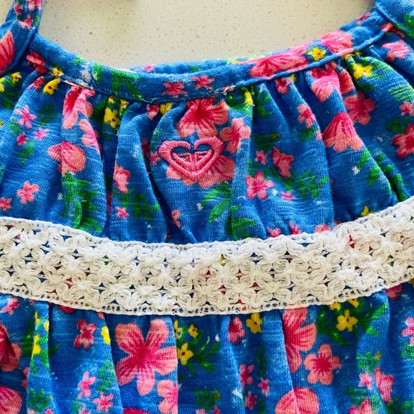 Roxy Girl Floral Dress and Bloomers Set Size 18 Months - Picture 7 of 10